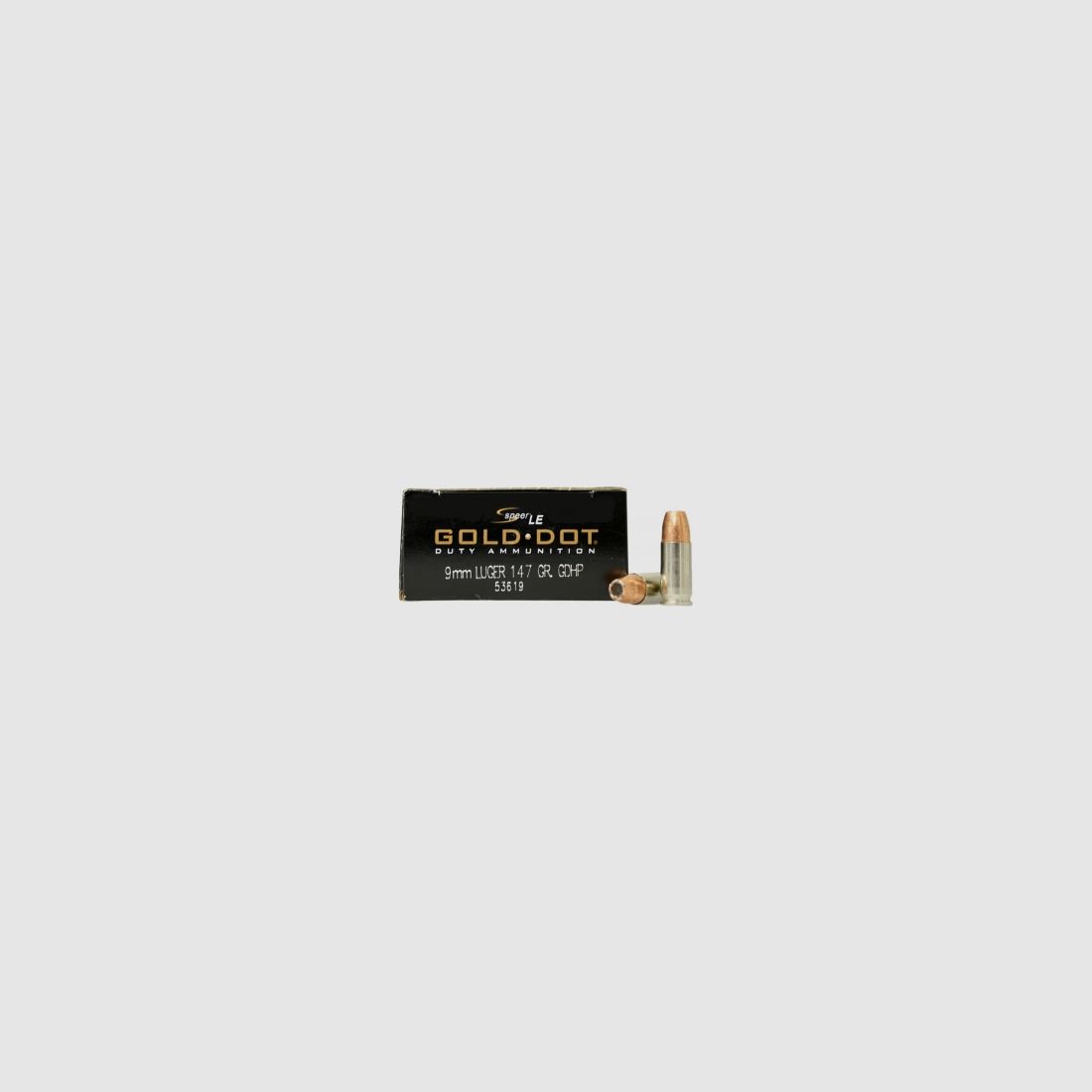 Speer Gold Dot 9mm Luger 147GR GDHP 50 Patronen