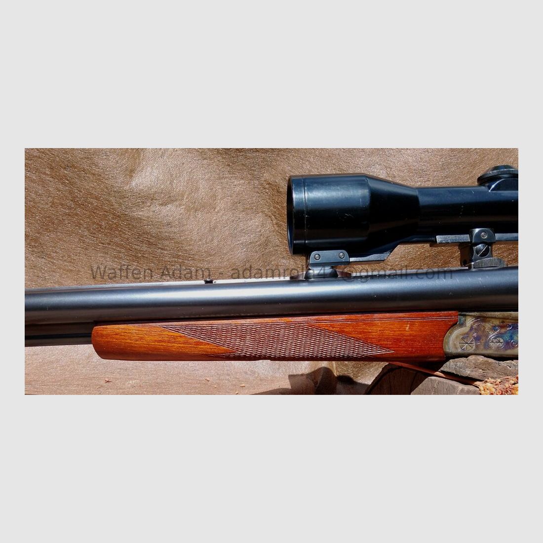 Simson Suhl Q1 Drilling M 32/78 met variabele Zeiss Diavari Z, Abs. 1