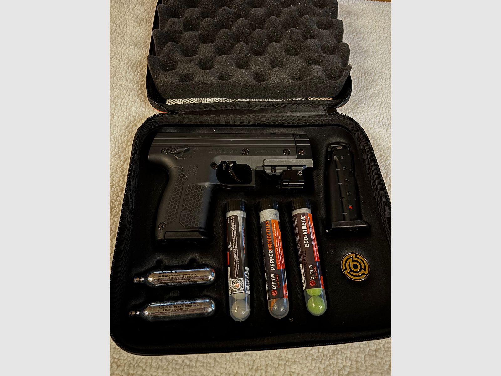 Byrna the non-lethal pistol