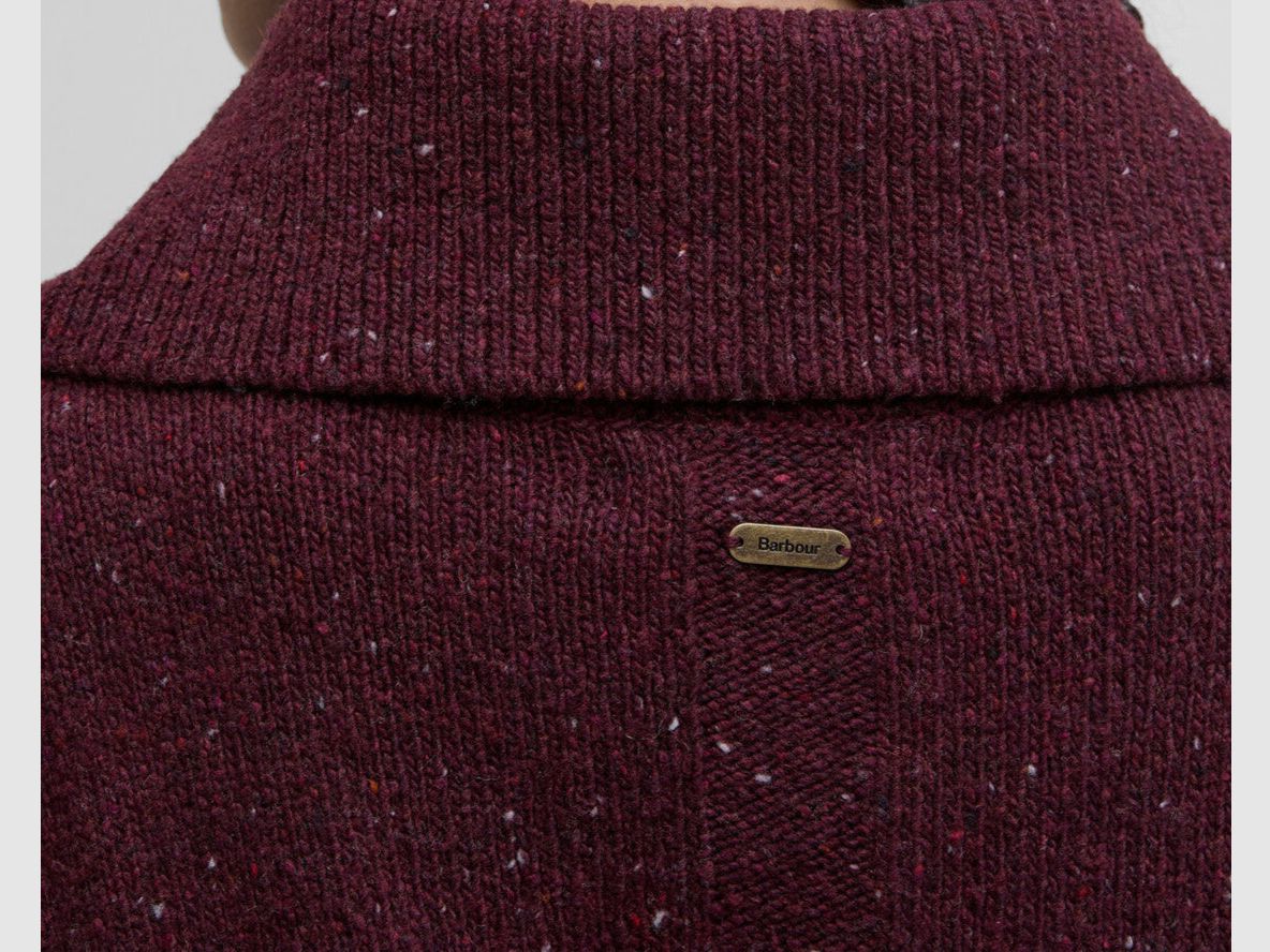 Barbour Pullover Lavensdale rojo HW25