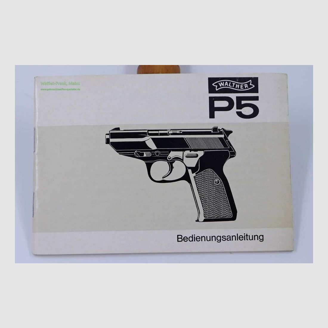 Walther - Ulm Instrukcja obsługi, Oryginalny Mod. P5