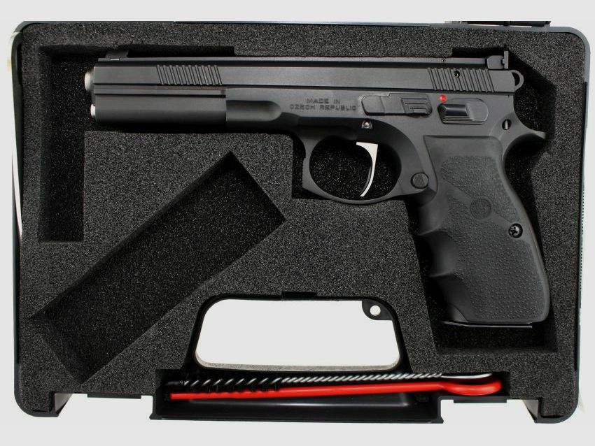 Waffen-Oschatz CZ75 Sport II SA (Sport 2) SAO Abzug 6 Zoll Longslide Matchpistole