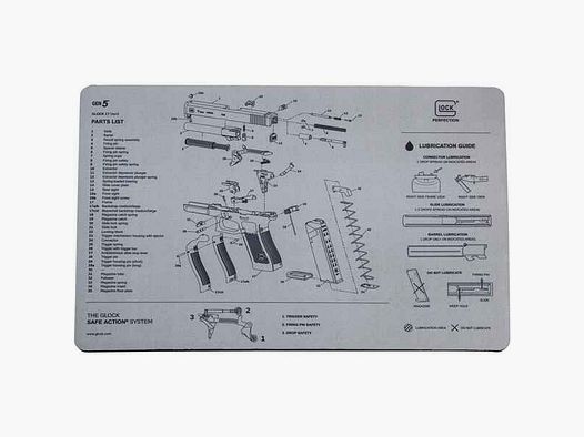 Unterlagsmatte Firearms Glock