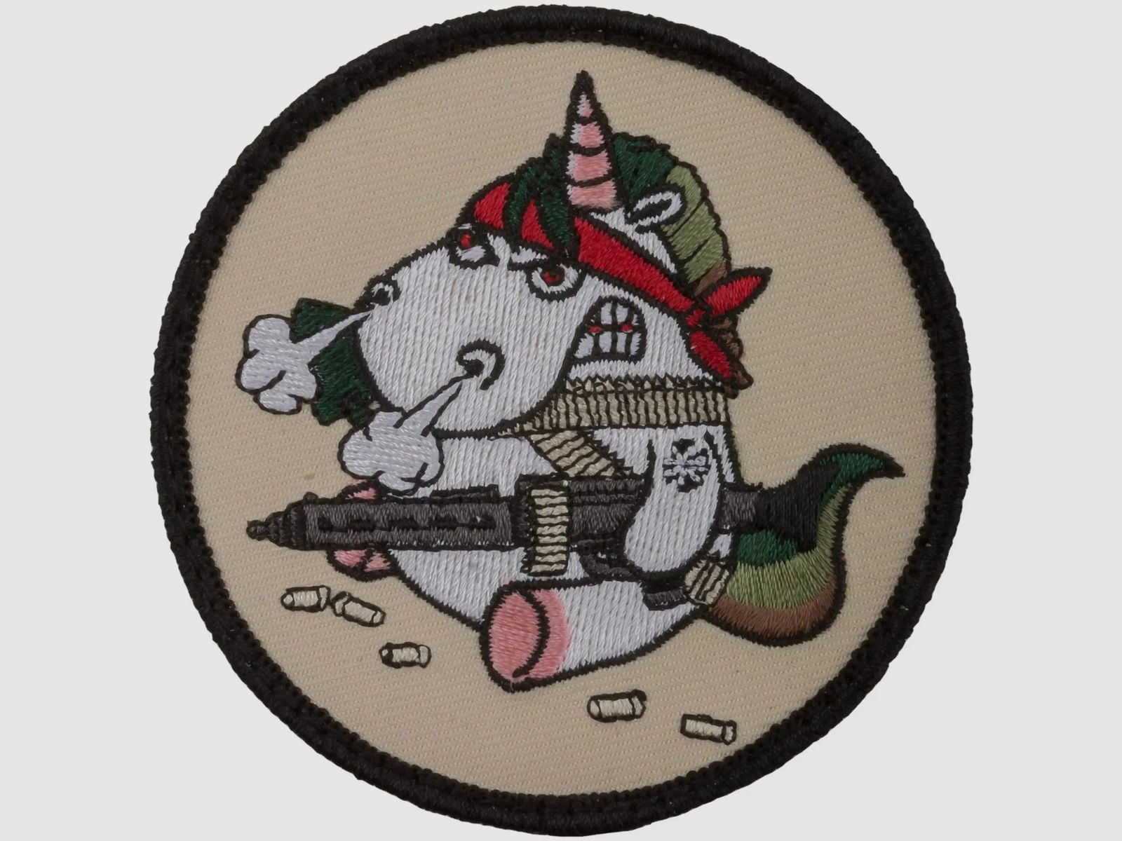 Café Viereck Patch Infanterie Einhorn