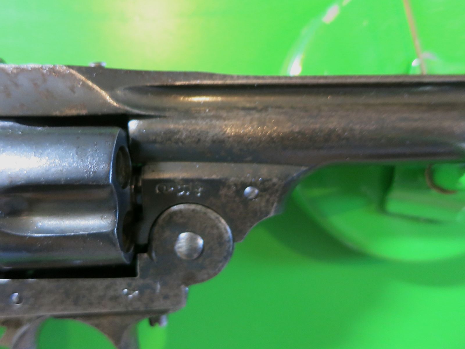 Revolver à bascule belge comme Garate Anitua & Co., copie de Smith & Wesson Frontier, .320 Short #87, image 4 sur 12