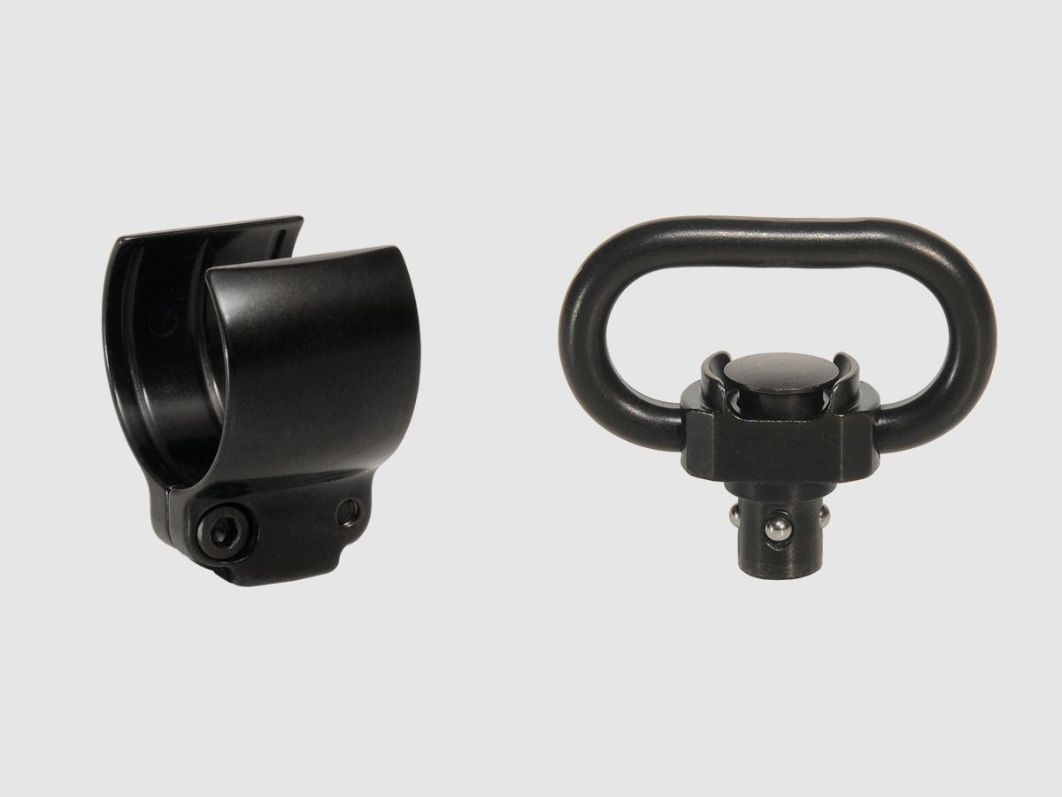 Belt buckle and clamp shell for shotguns