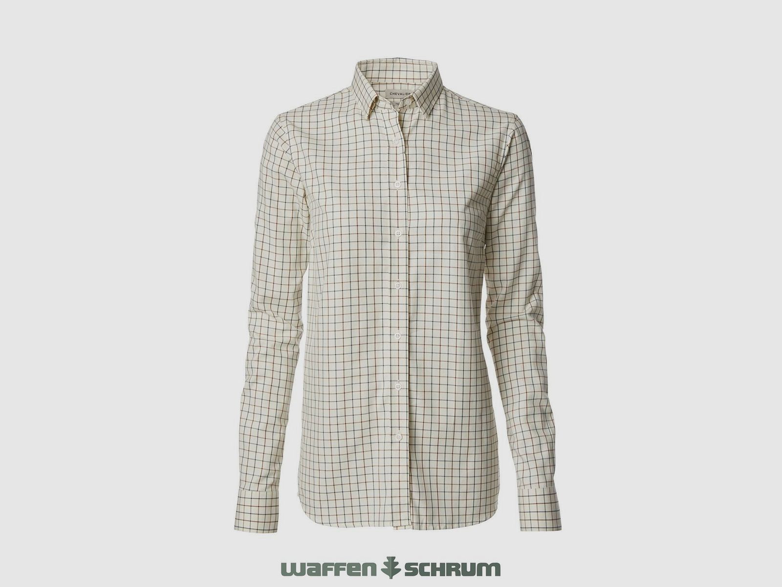 Chevalier Bluse Scaleby Marble Green Tattersall