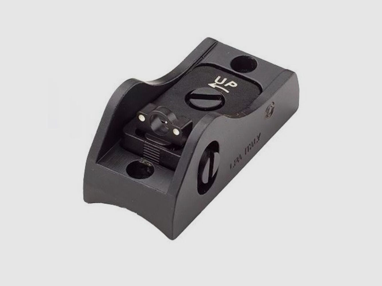 LPA Mira Ghostring 2-Dot blanca escopeta