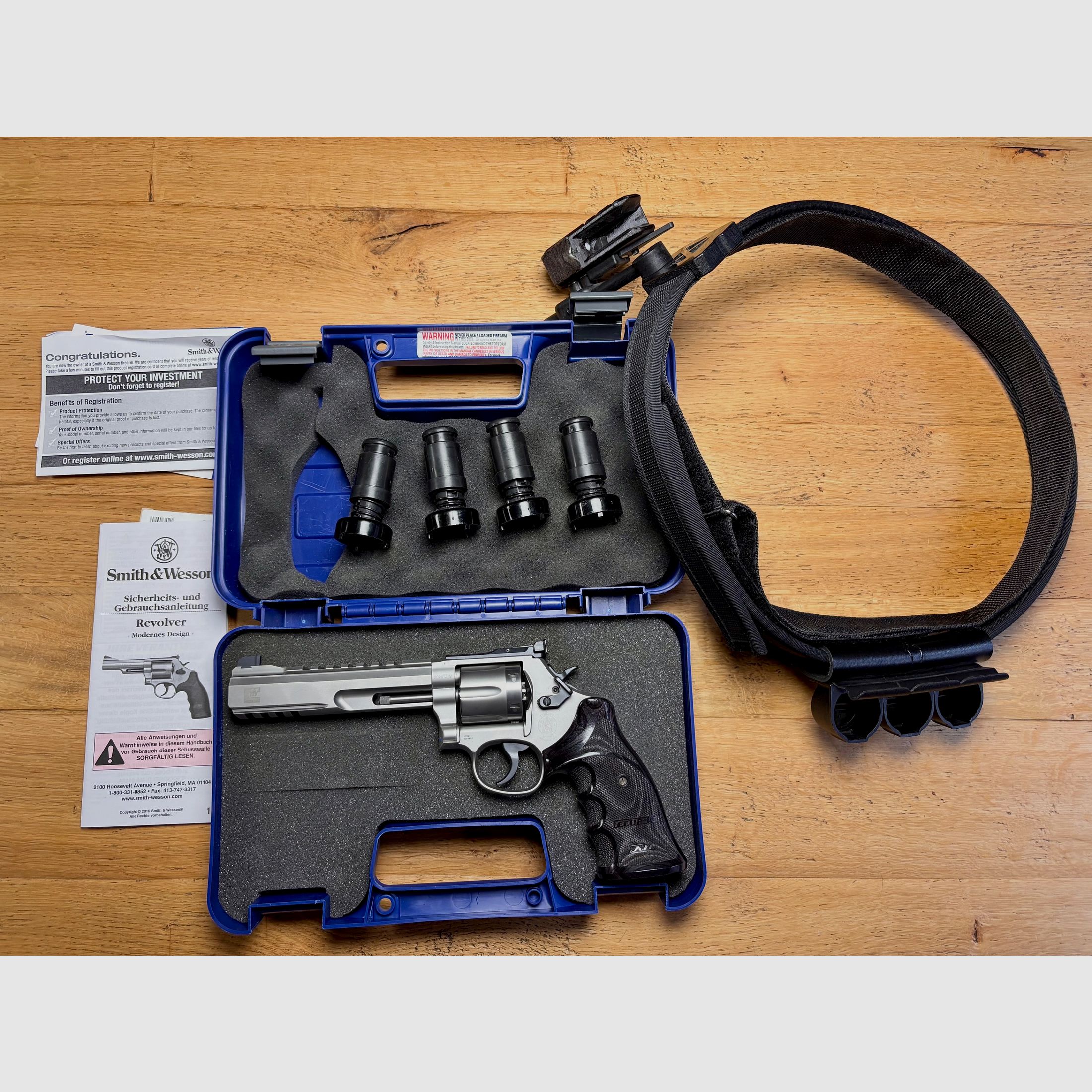 Revolver Smith & Wesson S&W 686 - 6 .357Mag. LL 6" - Club 30 - TNT Triebel Ferlach Edition, Bild 18 von 18