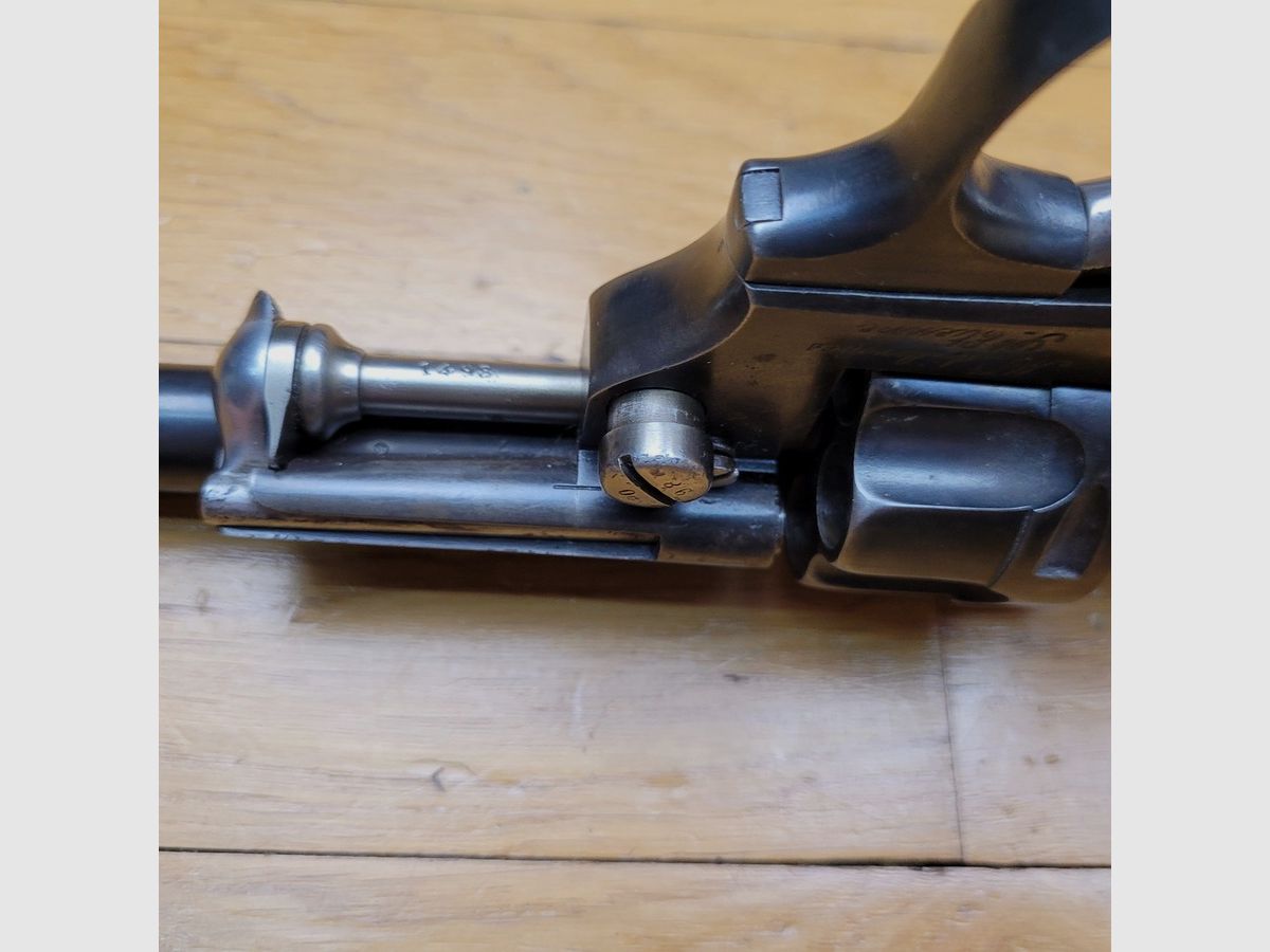 Rarissimo e bel revolver modello 1874 per ufficiale della MARINA – completamente numerato – MAS del 1885 – ottime condizioni, immagine 13 di 29