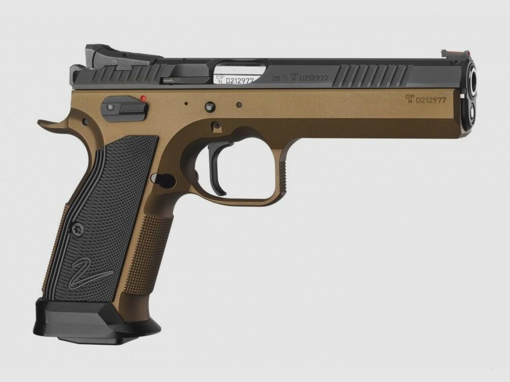 CZ TS 2 SA Deep Bronze​ 9mmLuger Pistole