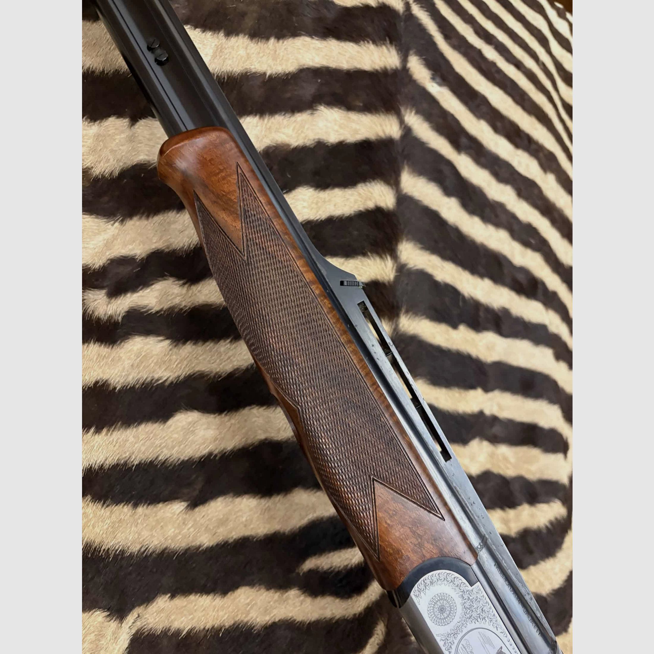 Doppelbüchse Sabatti Superposé Kal. 8x57jrs – ca. 56cm – Waffenkoffer, Bild 4 von 10