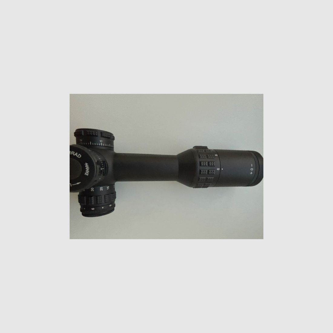 Hawke Sidewinder 30 FFP 6-24x56 (17460) – Half Mil reticle – As new / unfired / unused in original packaging - with Bubble Level