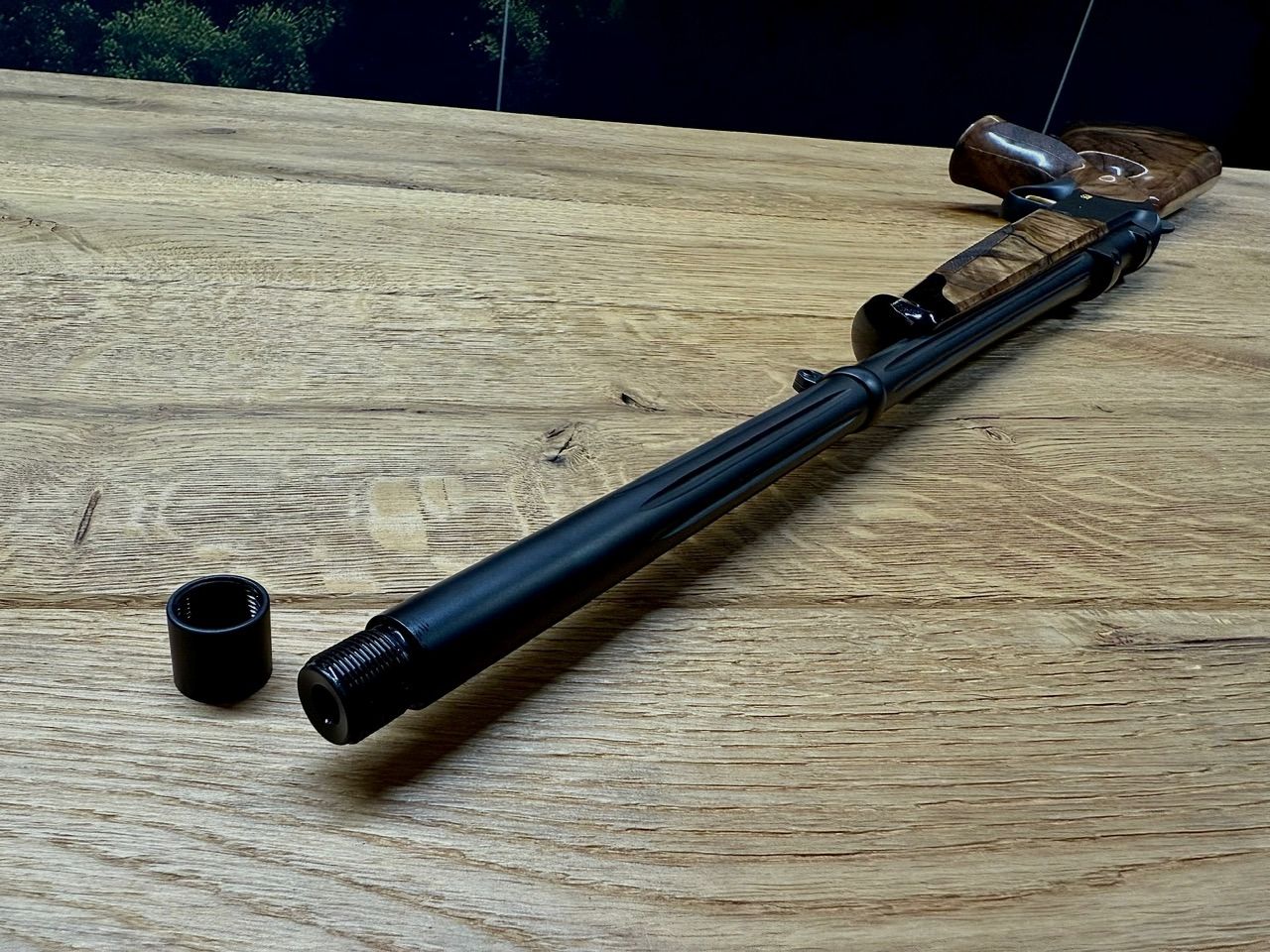 Blaser K95 Success / Wood class 6 / Cal. 6.5 Creedmoor / LL 52 cm / Gold elements / M15x1, image 9 of 9