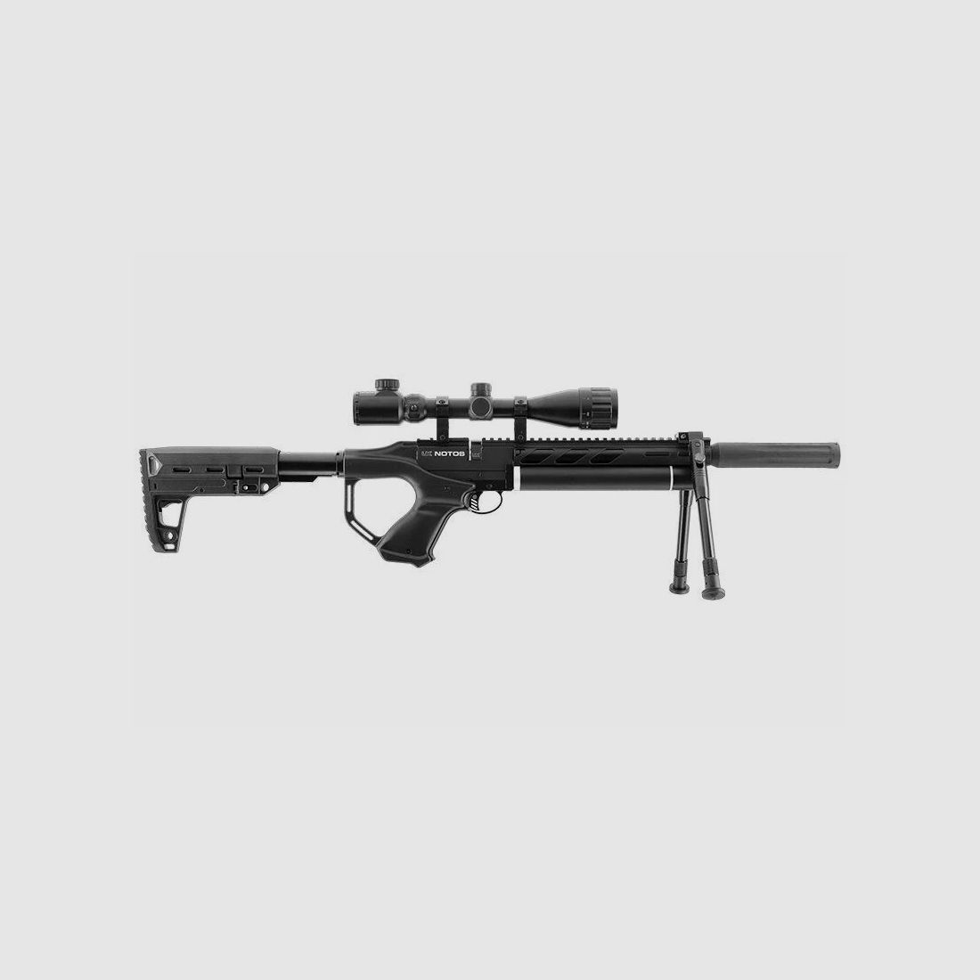 Kit PCP-Gewehr UX Notos 4,5mm 16 Joule + Zielfernrohr 3-9x40 + Zweibein Umarex, Bild 2 von 4
