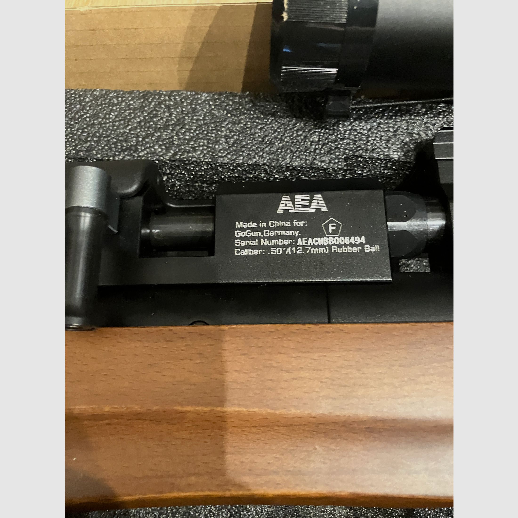 AEA Challenger Bullpup CAL .50 Luftgewehr 7,5 J Komplettset mit FX Optik Kompressor Tasche Munition - neuwertig