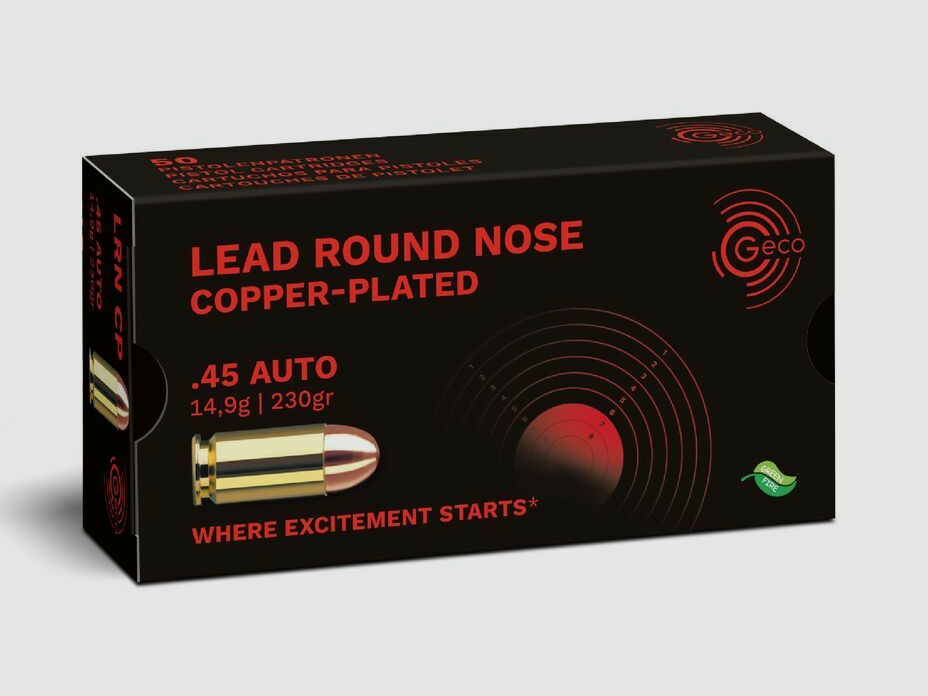 GECO .45Auto CLRN 14,9g 230gr Geco .45ACP