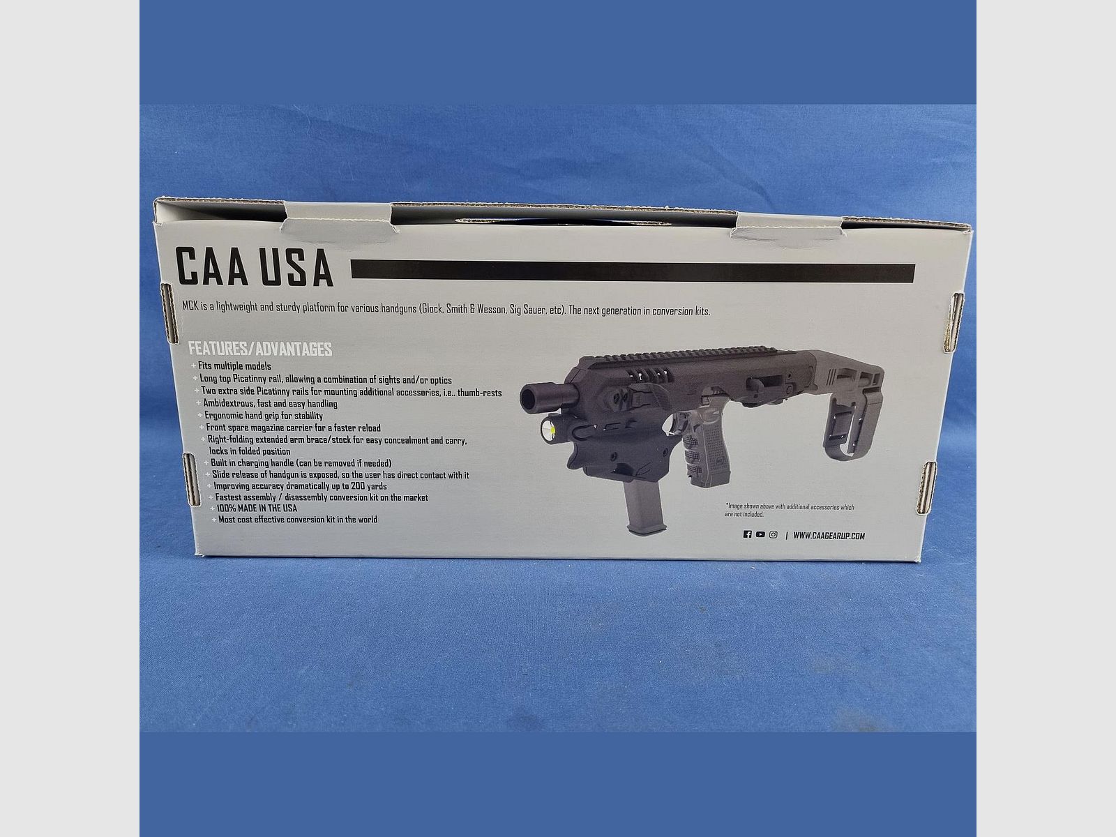CAA Micro Gen. 4X Black für Glock 17 /19 / 19x / 22 / 23 / 31 / 32 / 45, Bild 4 von 5