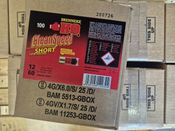 Brenneke KO Clean Speed Short 12 100 pcs