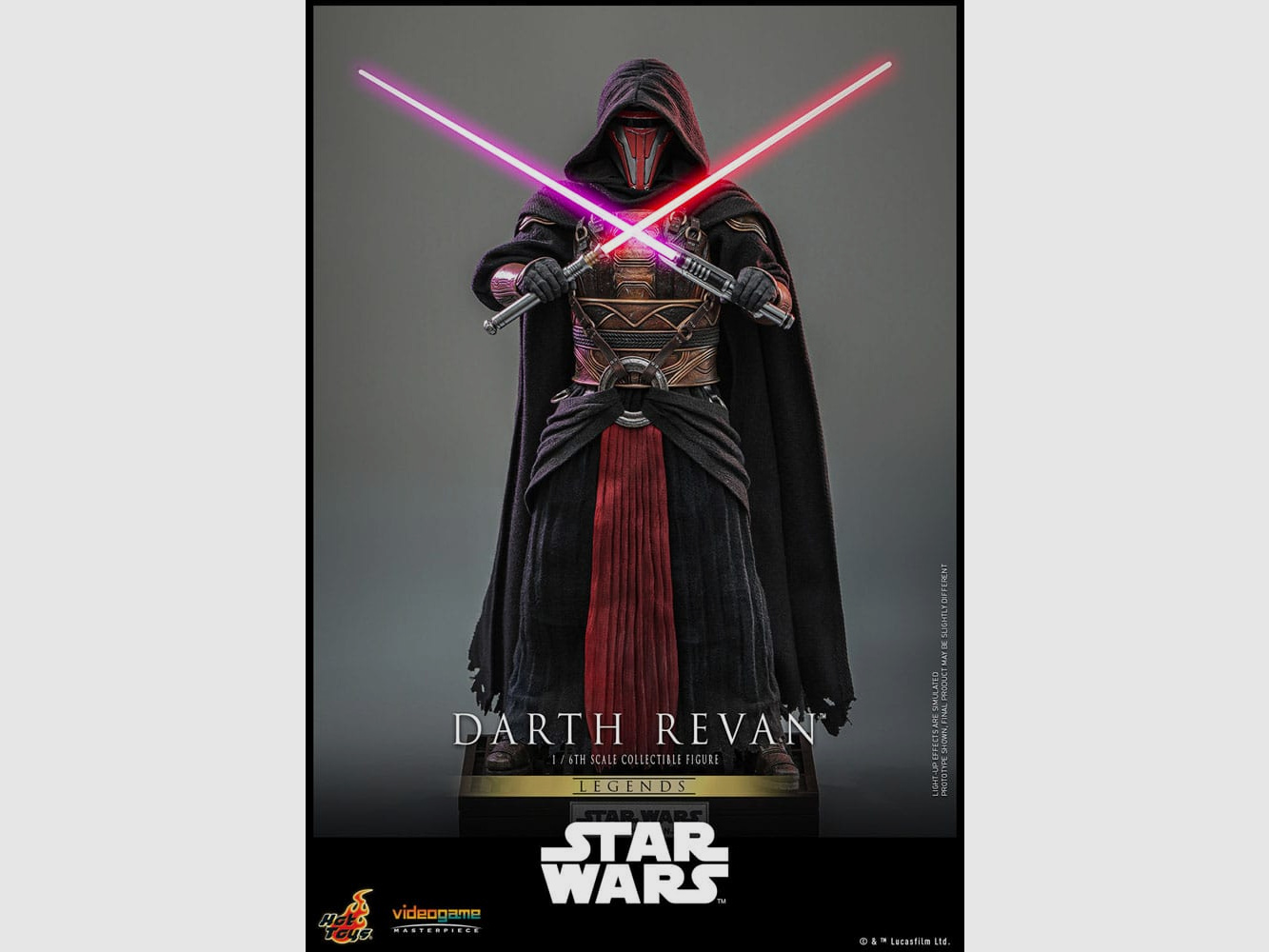 Star Wars Legends Videogame Masterpiece Actionfigur 1/6 Darth Revan 31 cm | 43248