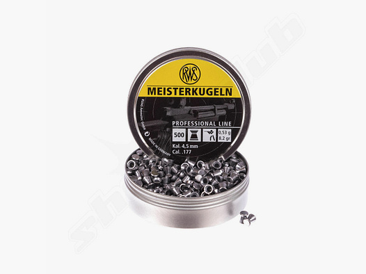 RWS Meisterkugeln Pro 0,53g 500St 4,5mmDiabolo