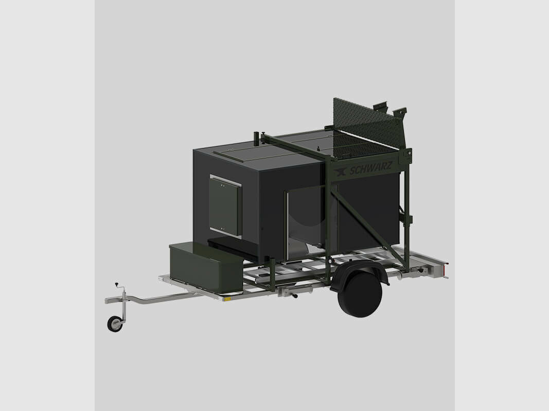 SCHWARZ mobile Jagdkanzel