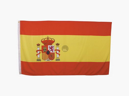 Fahne, Spanien,Polyester, 90 x 150 cm