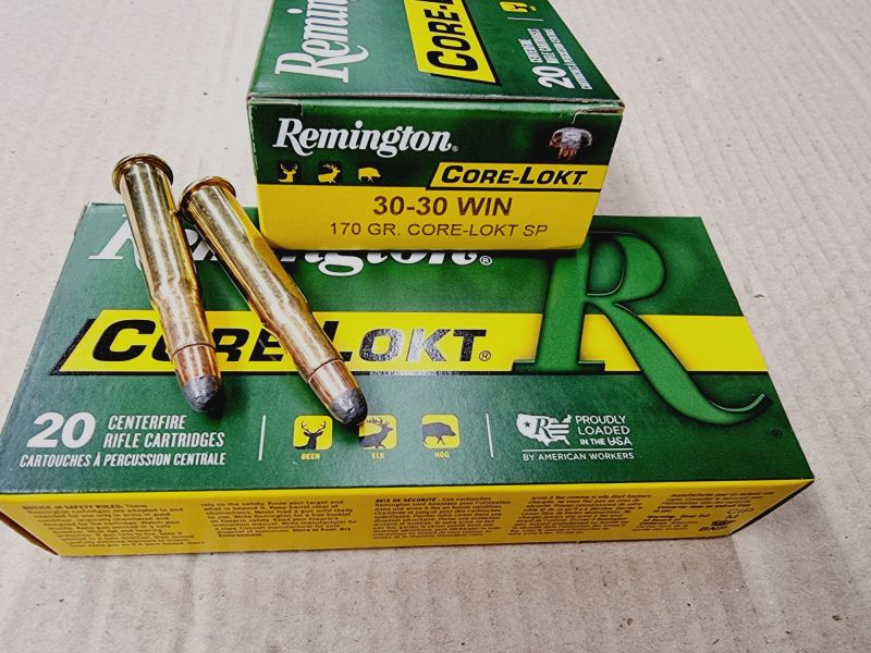 .30-30Win/170 Remington Core-Lokt SP 20 Stk.