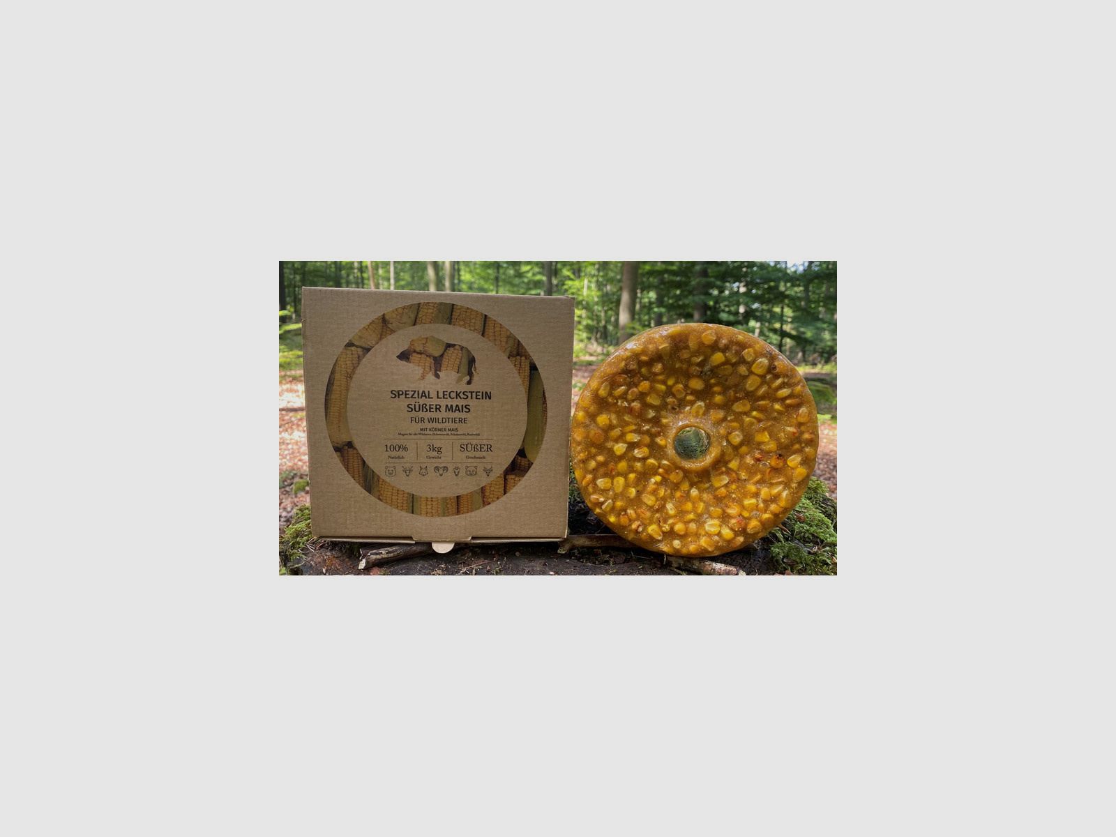 WILDLUTSCHER Piedra Lick Especial "Maíz Dulce"
