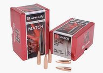 100 pcs. Hornady Match 168 Grain HPBT caliber .308 WIN #30501