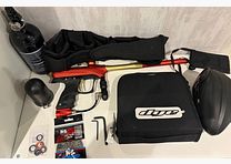 Dye Rize CZR E-Pneumat complete set incl. E-Hopper, Speedfeed, large HP bottle & Battlepack