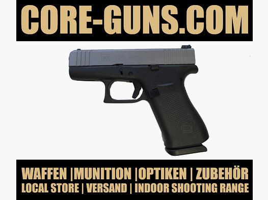Glock GH pistol Glock 43X silver slide 9mm Luger *EWB required immediately available