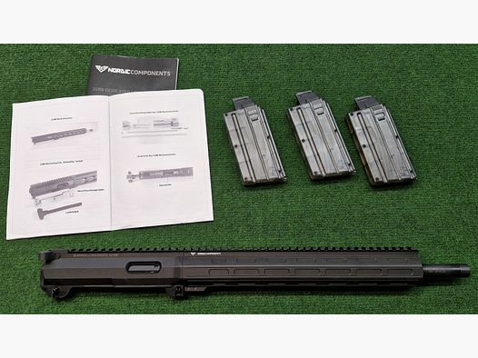 Vendo Nordic Components 22RB sistema intercambiabile Upper per AR15, calibro .22lr, praticamente COME NUOVO