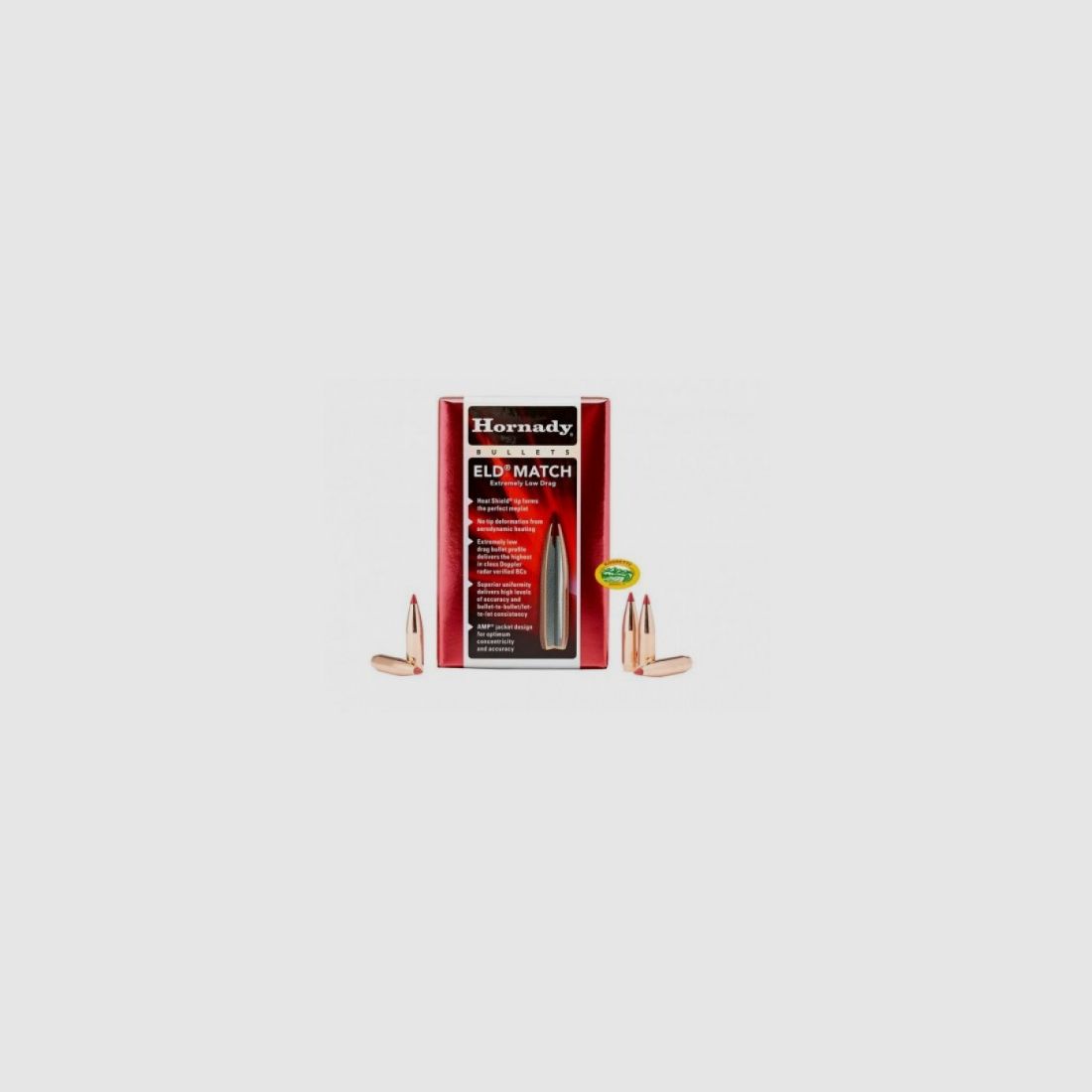 HORNADY Geschosse ELD MATCH Kal.308 155gr 30313