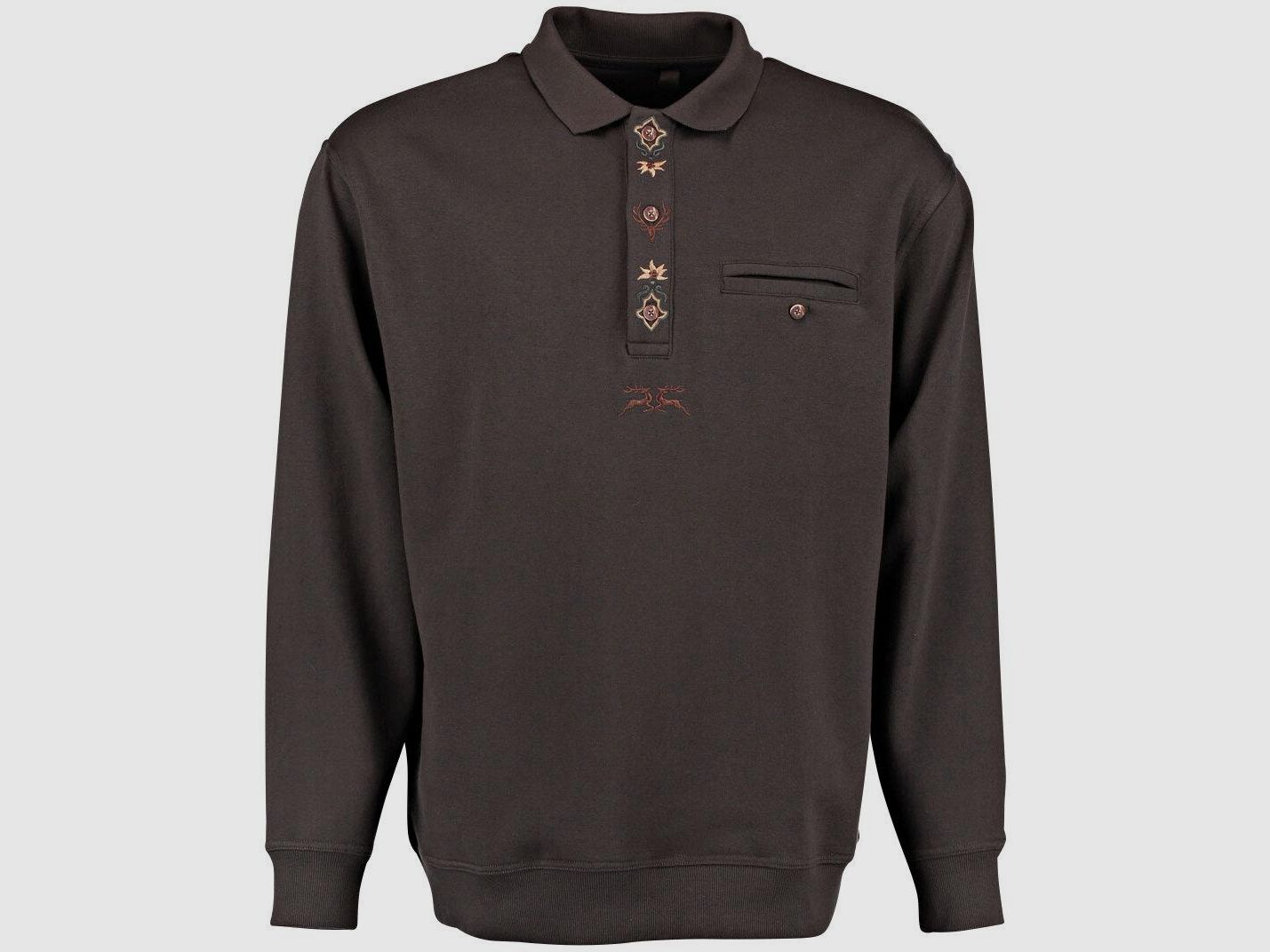 Shuro Sweatshirt 1/1 Manche Homme (Vert Traditionnel)