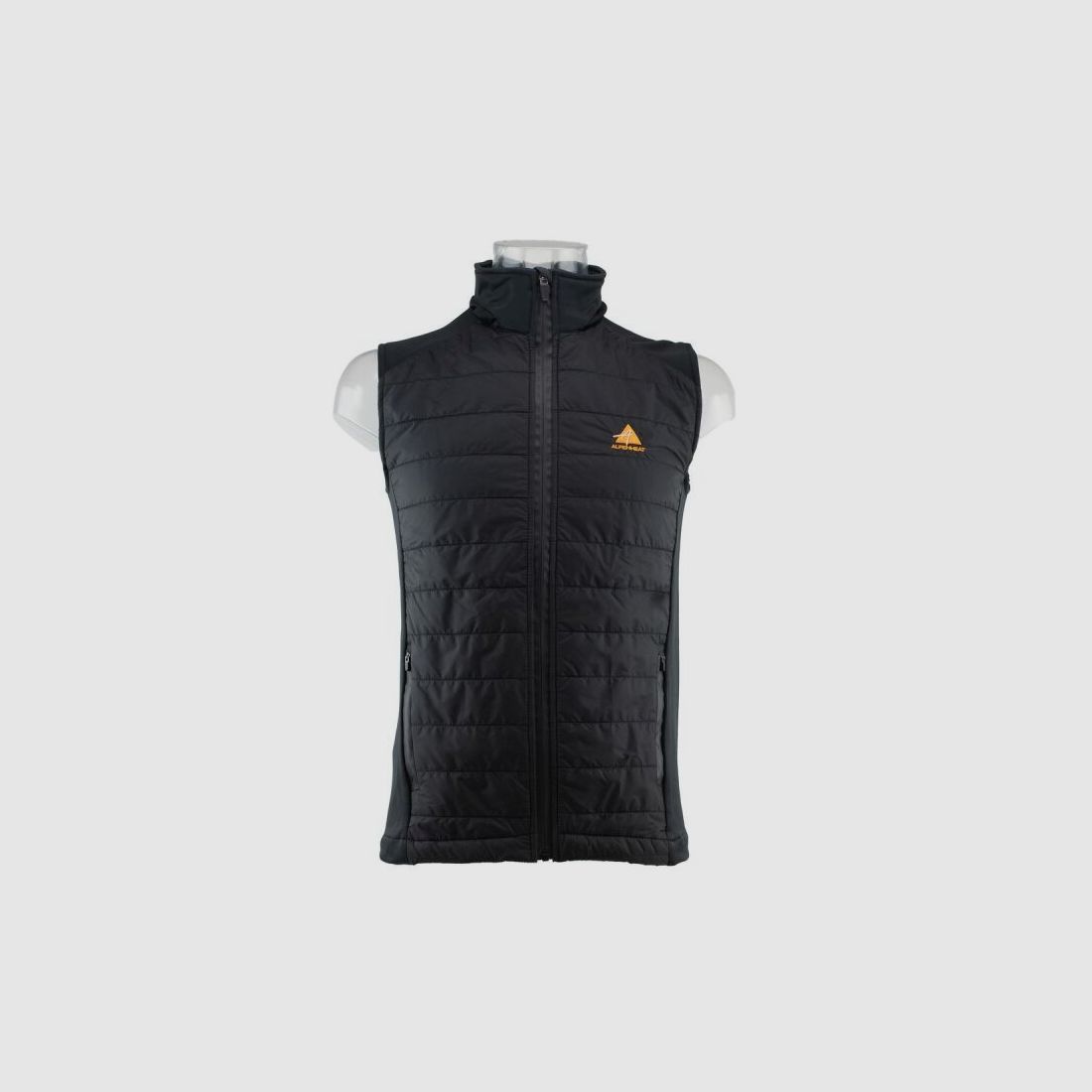 Alpenheat Beheizte Steppweste Schwarz