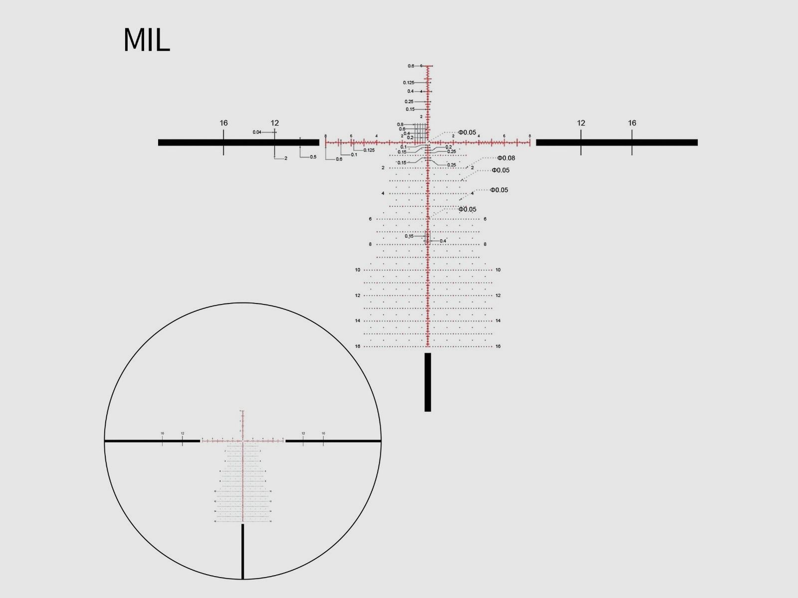 DNT (Arken) – visor telescópico TheOne 7-35x56 FFP TOR MIL, imagen 7 de 8