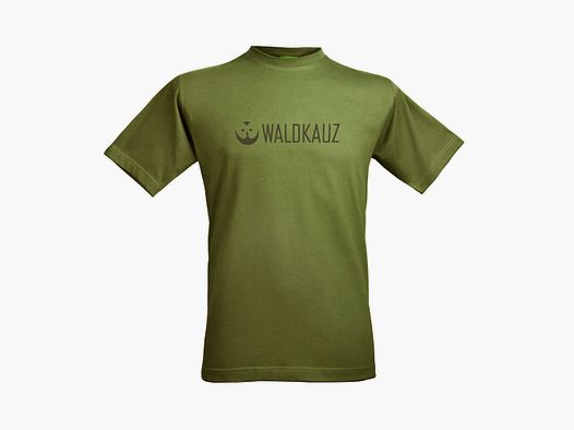 Herren T-Shirt, "Logo" moosgrün