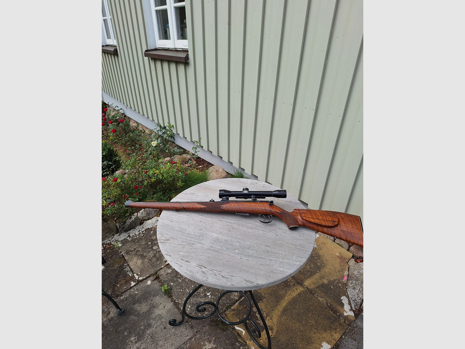 .22HORNET ANSCHÜTZ STUTZEN incl. Munition