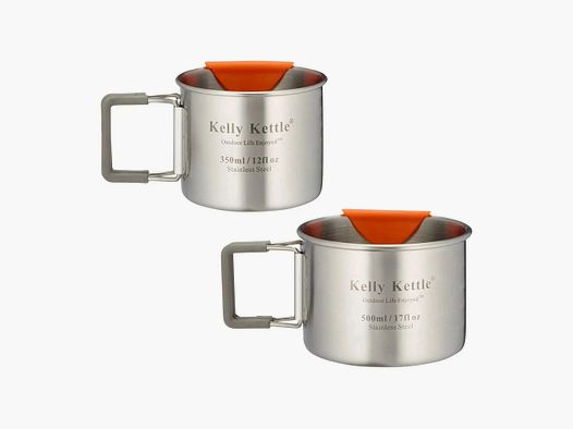 Kelly Kettle Kelly Kettle Tassen Set Edelstahl