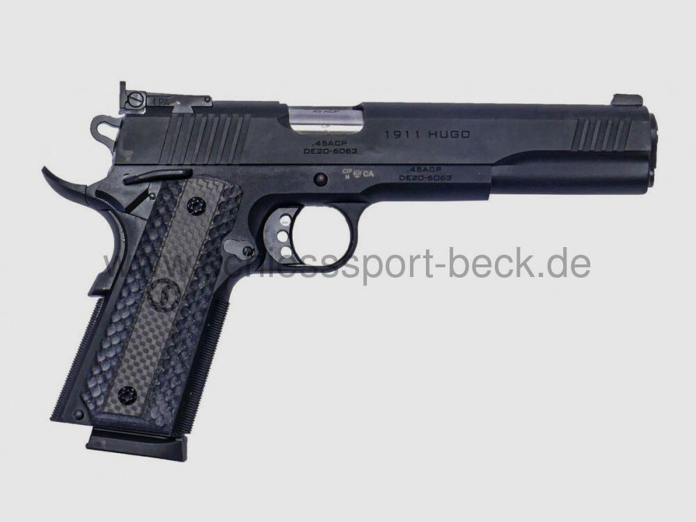 Schmeisser Hugo 1911 6" LPA Schwarz (.45ACP)