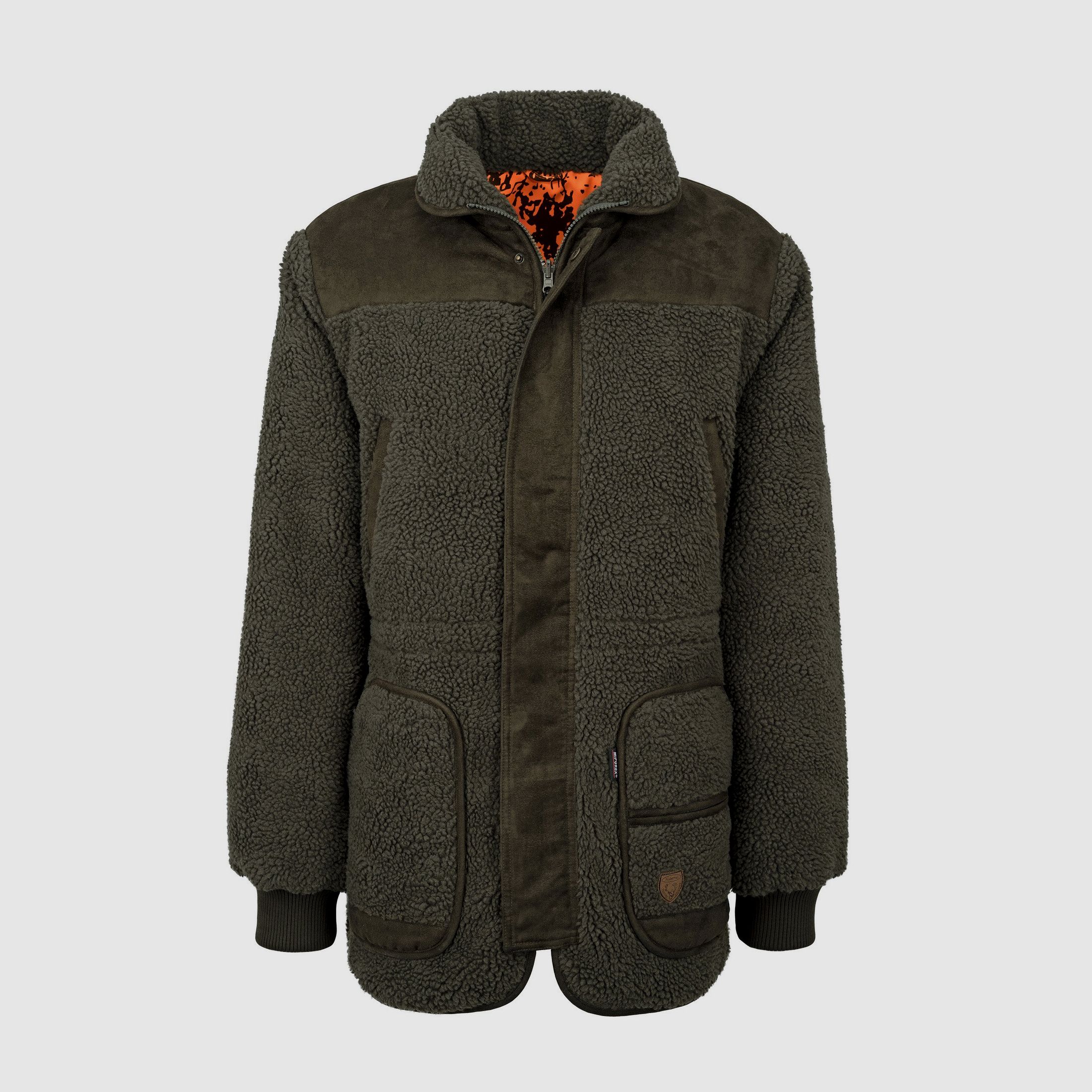 Hubertus Herren-Faserpelz-Wendejacke