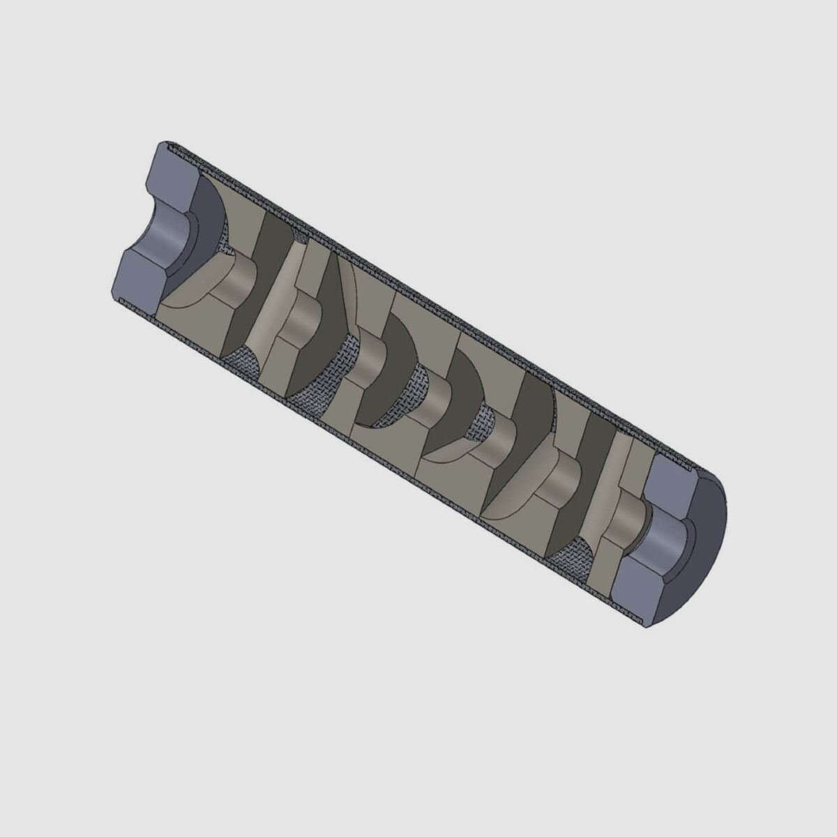 Stingray APKALLU S9 Carbon Fiber Airsoft Tłumik