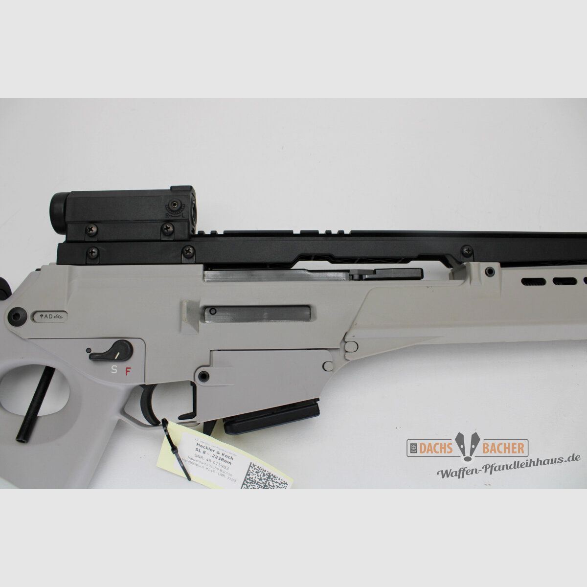 SL Büchse H&K Heckler & Koch SL8 Kal. .223 Rem mit 2 Magazinen G36 Visierung