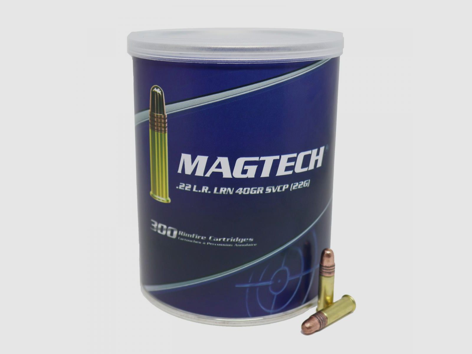 Magtech .22 LR 40GR SVCP 300 cartuchos, imagen 1 de 2