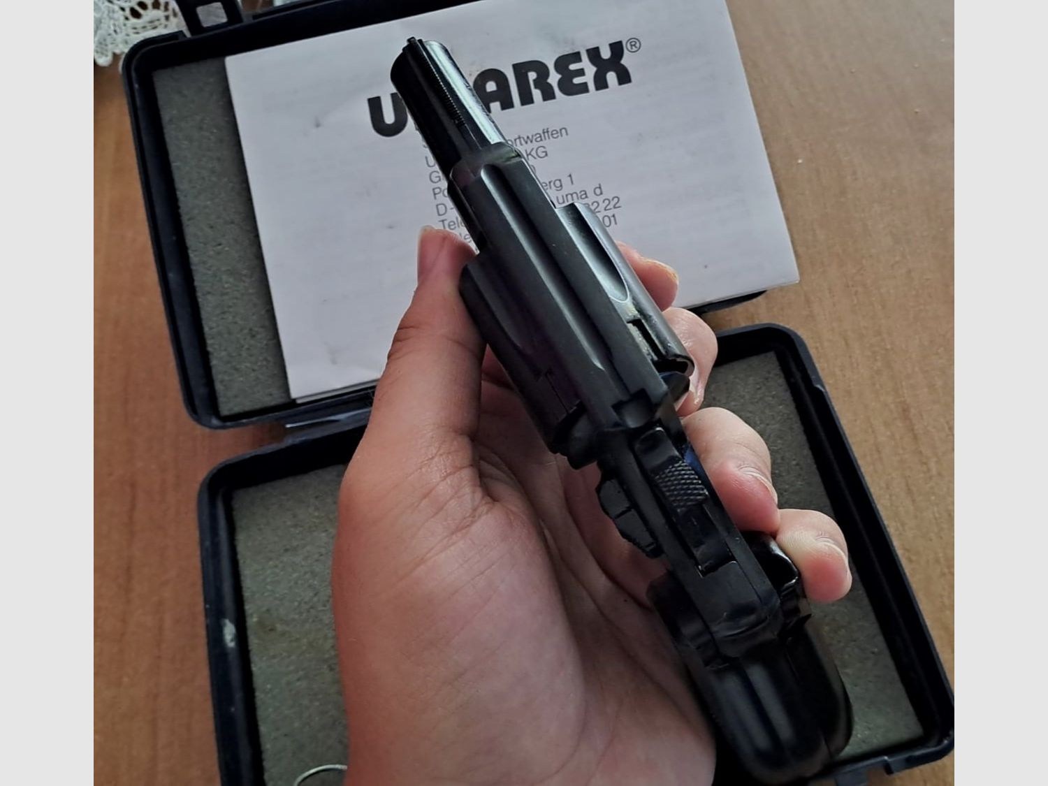 Seltener Reck Chief Special im Kaliber 9 mm R. Knall