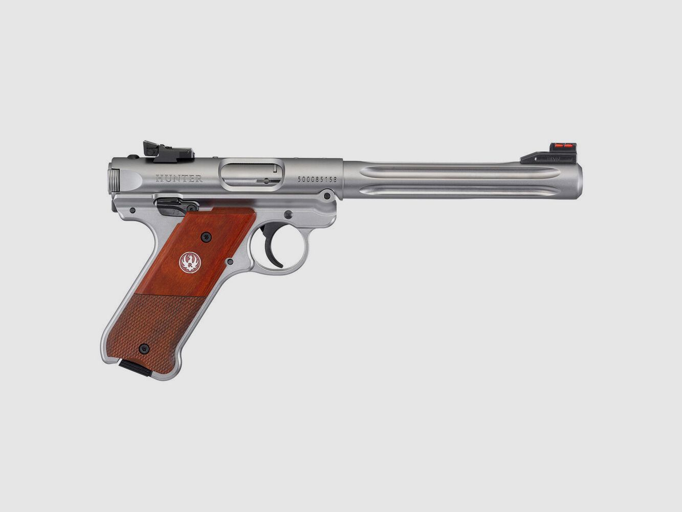 Ruger MARK IV HUNTER .22 LR 6,9"/17,48CM EN ACIER INOXYDABLE SATINE