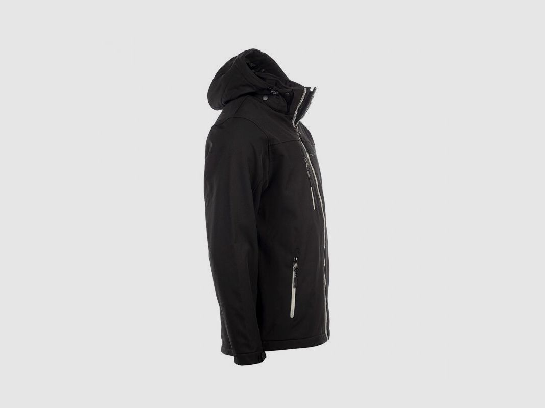 Arrak Herren Softshelljacke Schwarz
