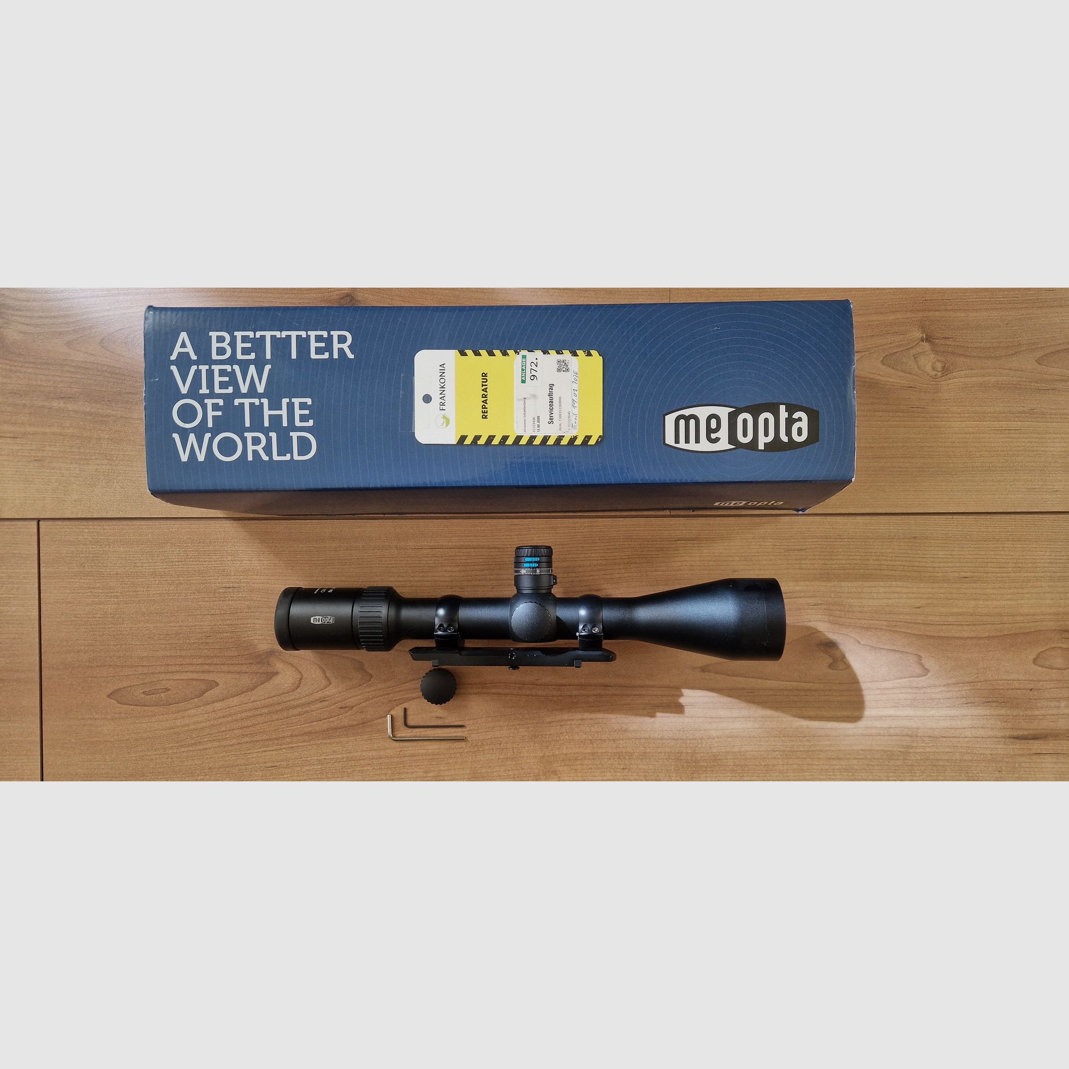 Steyr Mannlicher CL II 3006, warmtebeeld, geluiddemper 