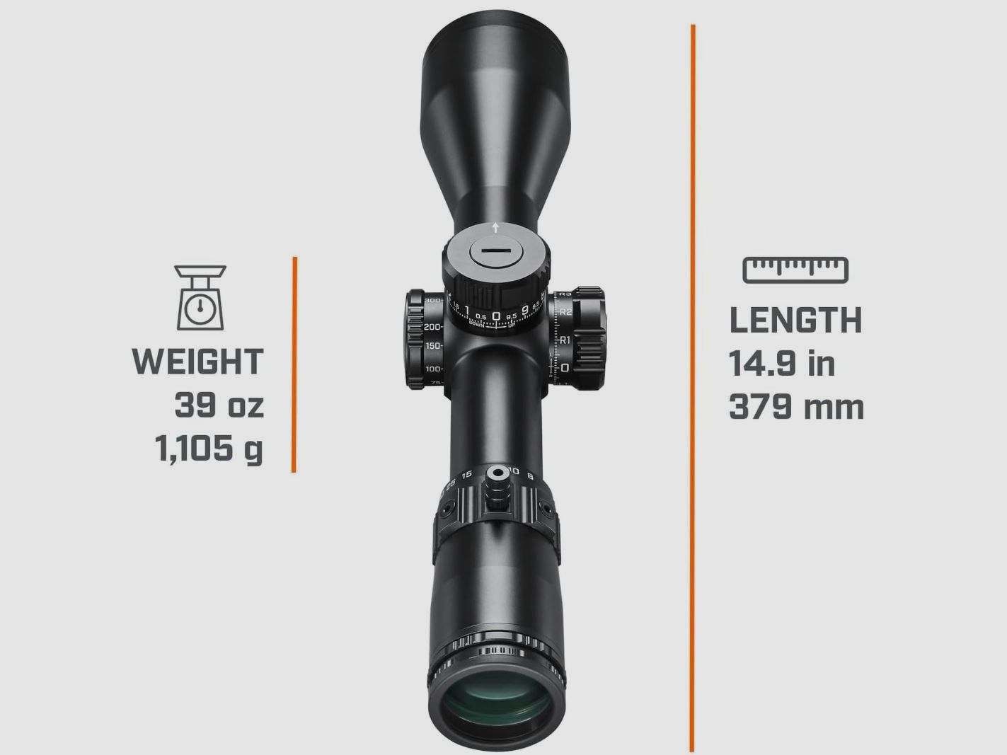Langafstandsc scope BUSHNELL XRS3 BLACK ELITE TACTICAL ED- PRIME 6-36x56